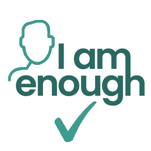 Logo of the Shadow Work program for men who believe that 'I Am Not Enough'