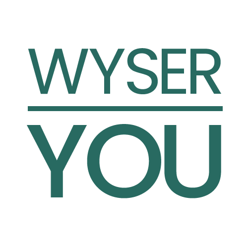 Logo for the WYSER You course for men supporting men in our online support group WYSER Men's Group